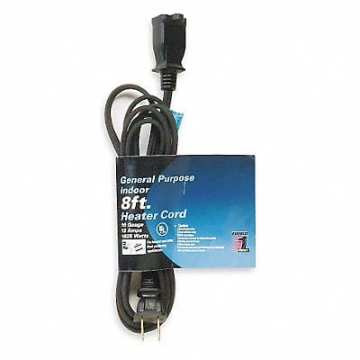 Extension Cord 8ft 16Ga 13A HPN Blk