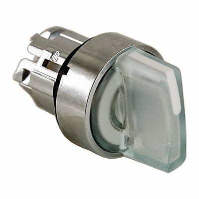 Illum Selector Switch 2 Pos 22mm White