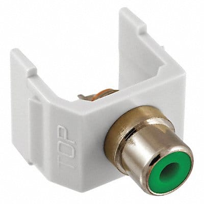 Connector RCA Duplex White