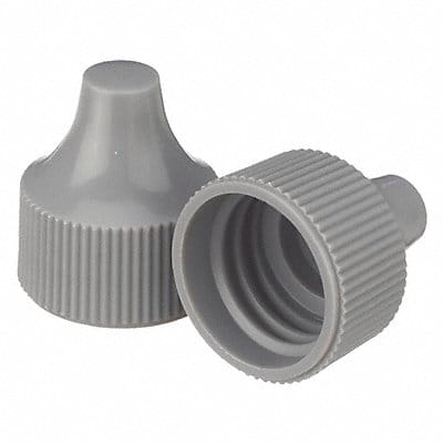 Cap 20 mm Dia Gray PK100