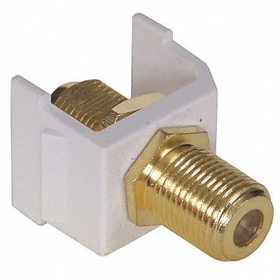 Connector RG6/RG59 White