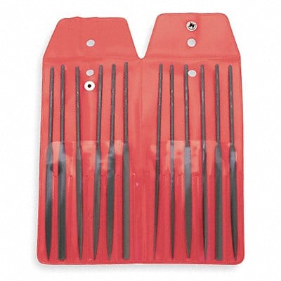 Needle File Set Swiss 6 1/4 in L