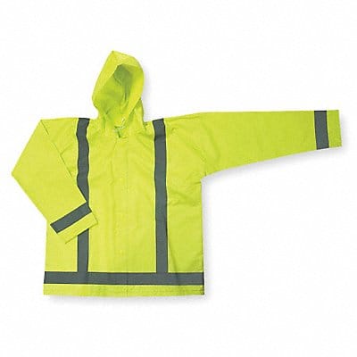 D2326 Rain Jacket Unrated Yellow/Green 4XL