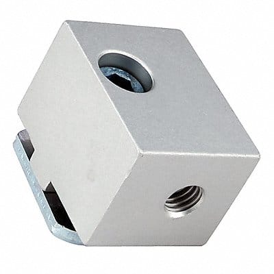 Panel Mount Block Anodized Aluminum