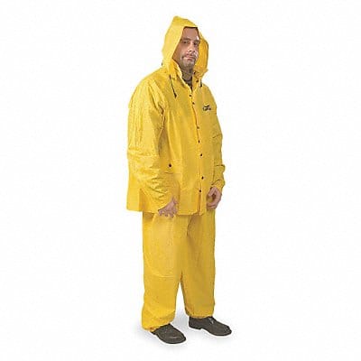 D2283 Rain Suit Jacket/Bib Unrated Yellow 3XL