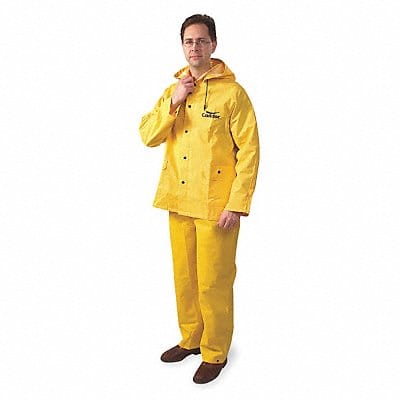 D2285 Rain Suit Jacket/Bib Unrated Yellow 5XL