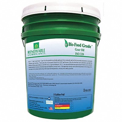 Food Grade Gear Oil 5 Gal