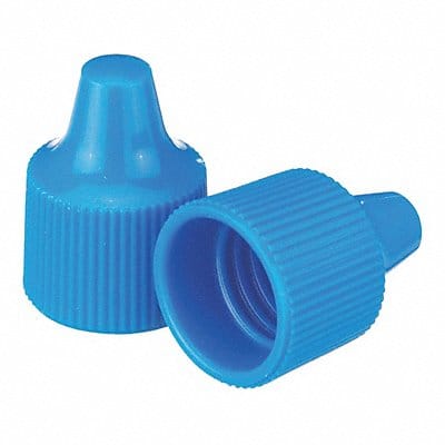 Cap 15 mm Dia Blue PK100