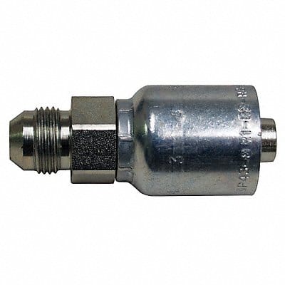 Crimp Fitting 3/8 I.D. M JIC