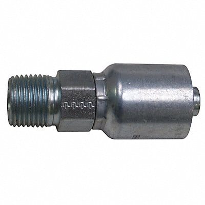 Crimp Fitting 1/4 I.D. 1/8 M NPTF