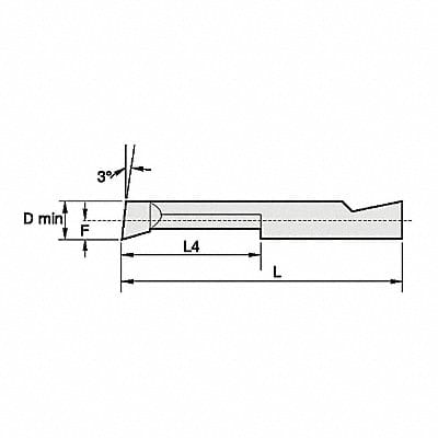 Boring Bar 2-1/8 Carbide