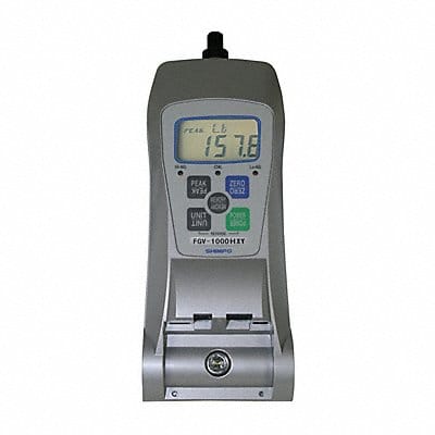 Digital Force Gauge Range 500 lb USB