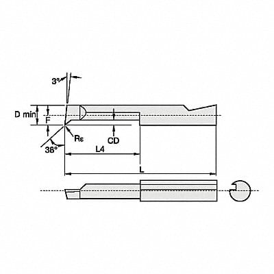 Boring Bar 3/8 Carbide