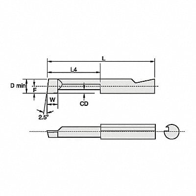 A/B Grooving Insert AGD12504 CG5