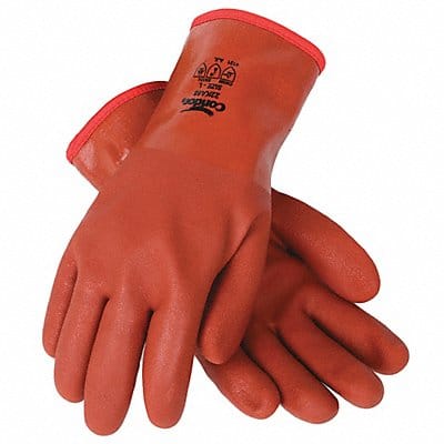 Chem Resist Glv PVC 12 In XL Red Brwn PR