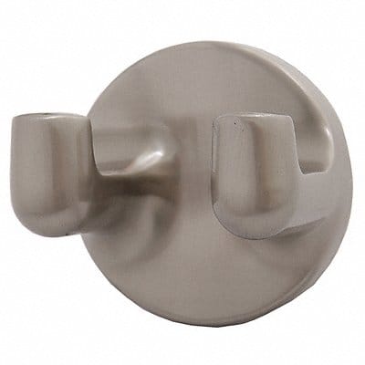 Bathroom Hook Zinc Satin 2 1/8 in W