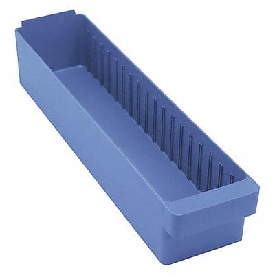 F1579 Drawer Bin Blue Polystyrene 4 5/8 in