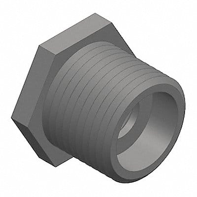 Reducing Bushing 1/4 x 3/8 in NPT CPVC