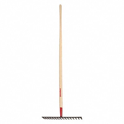 Level Head Rake 16 Tine 60 Handle