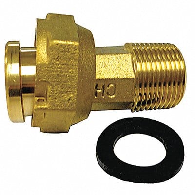 Water Meter Coupling w/Gasket 3/4