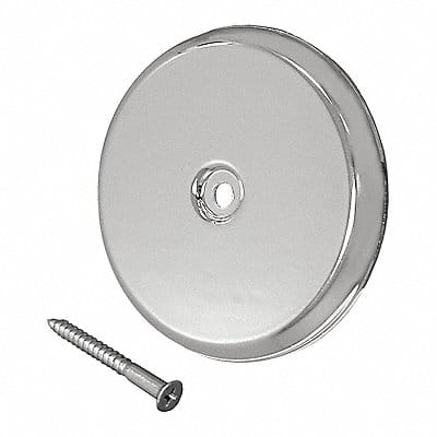 Cleanout Cover Plate Chrome Flat 5-1/4