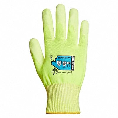 Polyurethane Knit Glove Hi Viz 12 PR