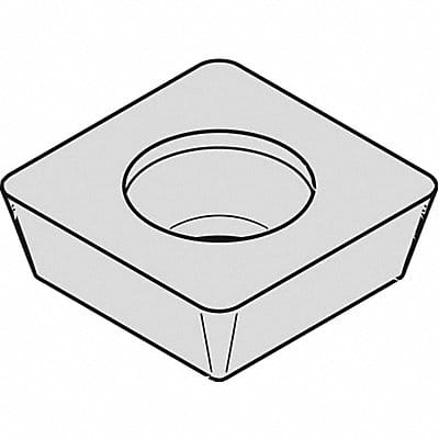 Square Milling Insert 9.53mm Carbide