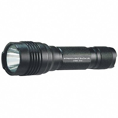 Handheld Flashlight Aluminum Black 750lm