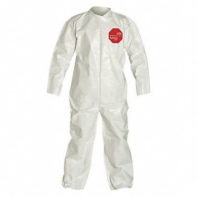 Coveralls 5XL Wht Tychem 4000 PK12