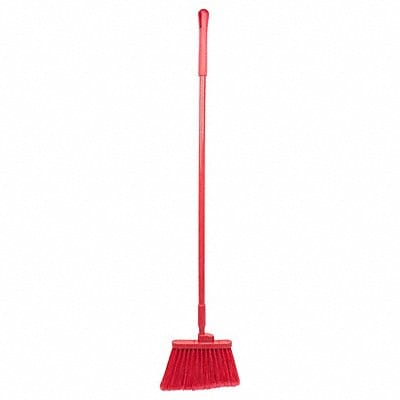 Angle Broom Flagged Bristle 56 Red PK12