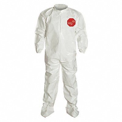 Coveralls 5XL Wht Tychem 4000 PK12