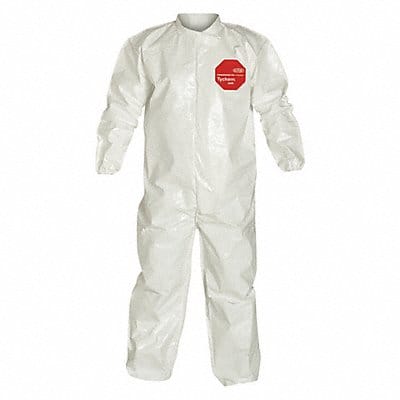 Coveralls 6XL Wht Tychem 4000 PK12