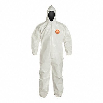 Coveralls 5XL Wht Tychem 4000 PK12