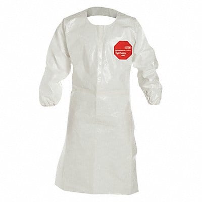 Sleeve Apron S White Polyethylene PK25