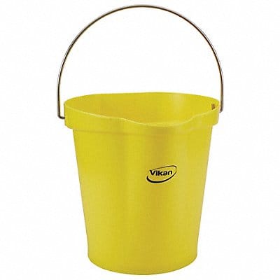 F8439 Hygienic Bucket 3 1/4 gal Yellow