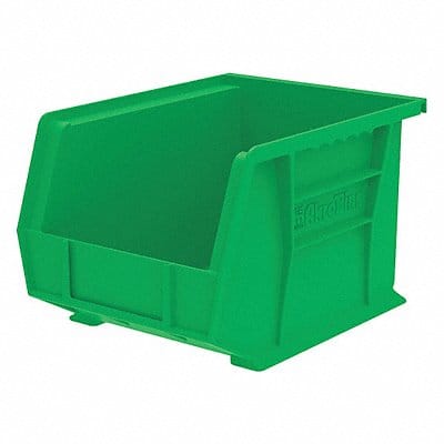 F8698 Hang and Stack Bin Green Plastic 7 in