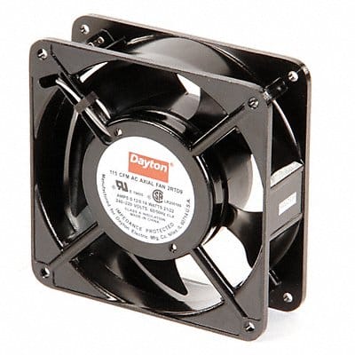 Axial Fan Square 4-11/16 H 115/95 CFM