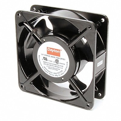 Axial Fan Square 4-11/16 H 117/97 CFM