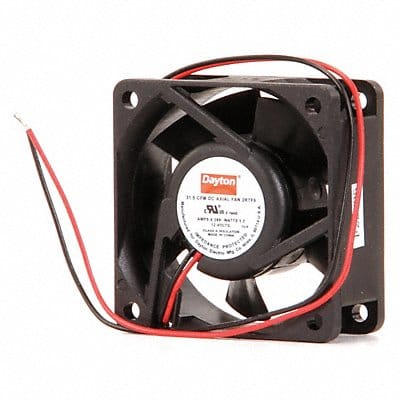 Axial Fan Square 2-3/8 H 40 CFM