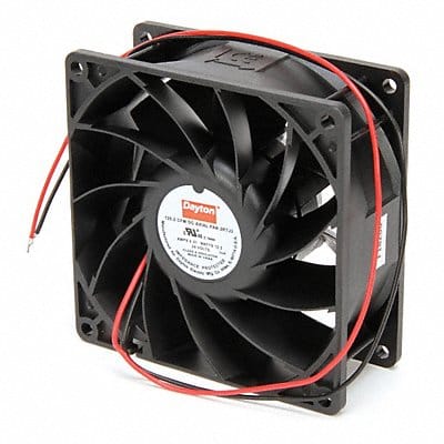 Axial Fan Square 3-5/8 H 123 CFM