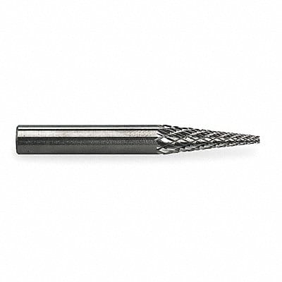 Carbide Bur Pointed Cone 1/8 Double Cut