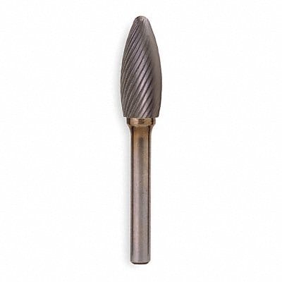 Carbide Bur Flame 1/8 Single Cut SH-41