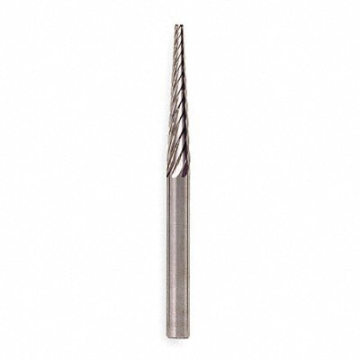 Carbide Bur Pointed Cone 1/2 Single Cut