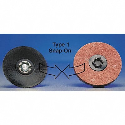 J0756 Quick Change Disc AlO 1in 100G TP PK100