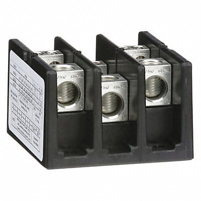 Power Distr Block Al/Cu 600V AC/DC