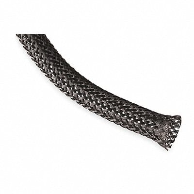 Braided Sleeving 3.000 in 10 ft Black