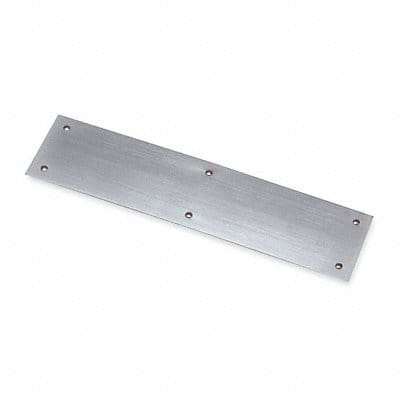 Push Plates Aluminum Dull 4 x16