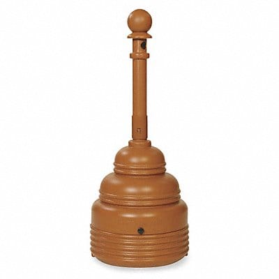 D0289 Cigarette Receptacle 4 gal Brown