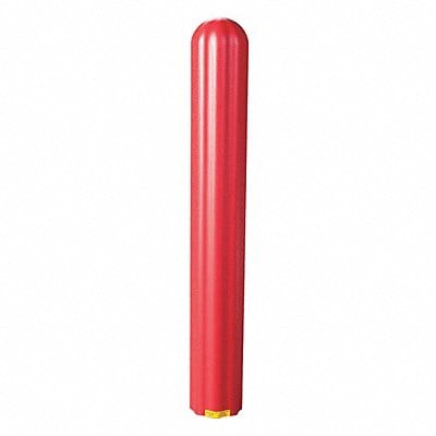 F0485 Bollard Cover Red 7 9/10 in Dia