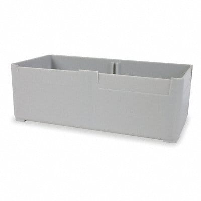 Bin Cup 6 1/8 x 3 x 2 1/8  Gray